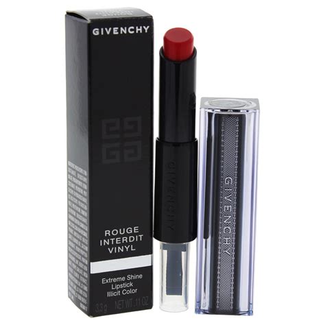 rossetto rouge interdit vinyl n.20 givenchy|Givenchy Rouge Interdit Vinyl .